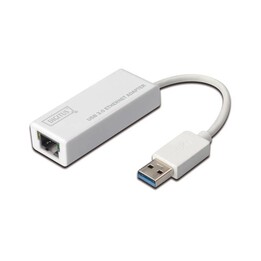 Commutatore di genere del cavo Digitus DN-3023 USB RJ-45 Bianco