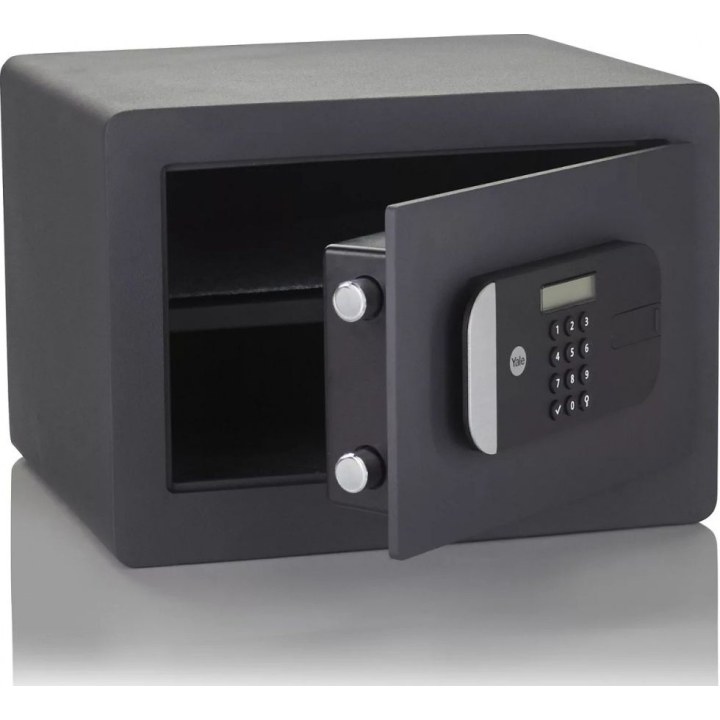 YALE YSEM/250/EG1 caja fuerte motorizada para hogar, negro