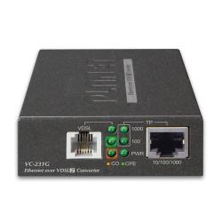Planet VC-231G convertidor de medio 1000 Mbit/s Negro - Imagen 1