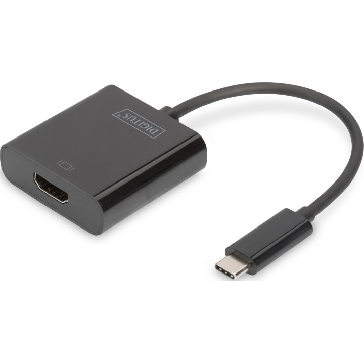 DIGITUS - externer Videoadapter - Schwarz