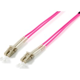 Equip Patchkabel LC- LC 2.00m Multimode Duplex OM4 violett Polybeutel