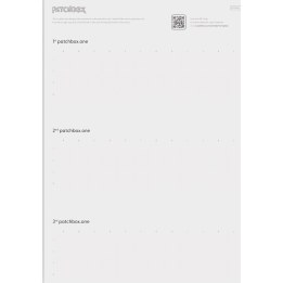 PATCHBOX ID Labels Cable Identification Labels (pack of 96)