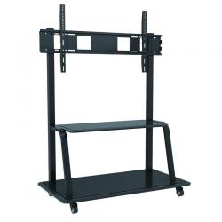 Techly ICA-TR30 soporte para pantalla de señalización 2,54 m (100") Negro - Imagen 1