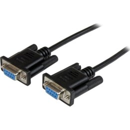 Cavo seriale StarTech DB9 RS232 "null modem" nero da 2 m, maschio-maschio
