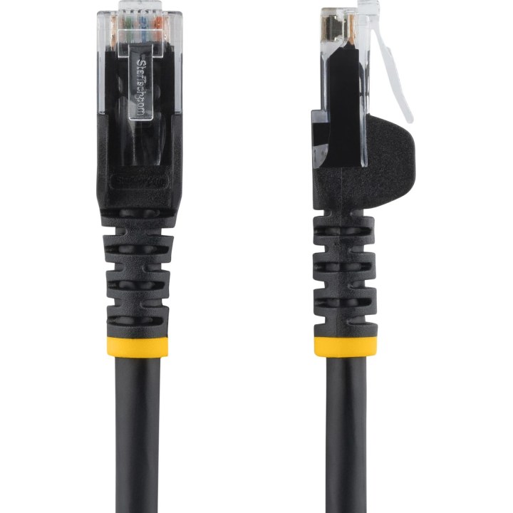 StarTech 10m Black Cat5e Patch Cable with Snagless RJ45 Connectors - Long Ethernet Cable - 10 m Cat 5e UTP Cable