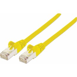Cat6a-to-Cat7 patch cable, 20m, yellow