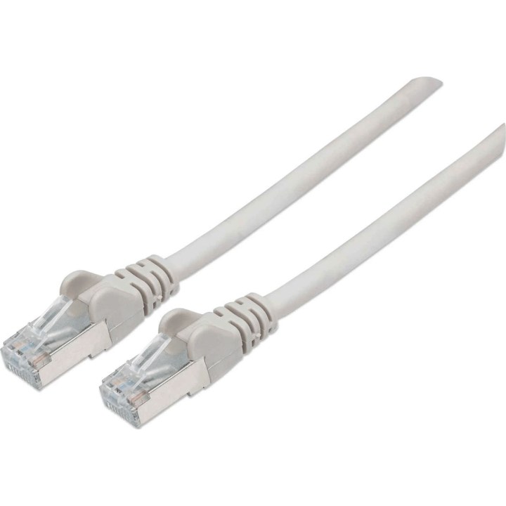 Cat6a-to-Cat7 patch cable (7.5 m, grey)