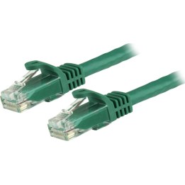 STARTECH.COM 3m Cat6 Gigabit snagless patch cable – RJ45 UTP network cable with protective sleeve – Cat 6 cable – Green