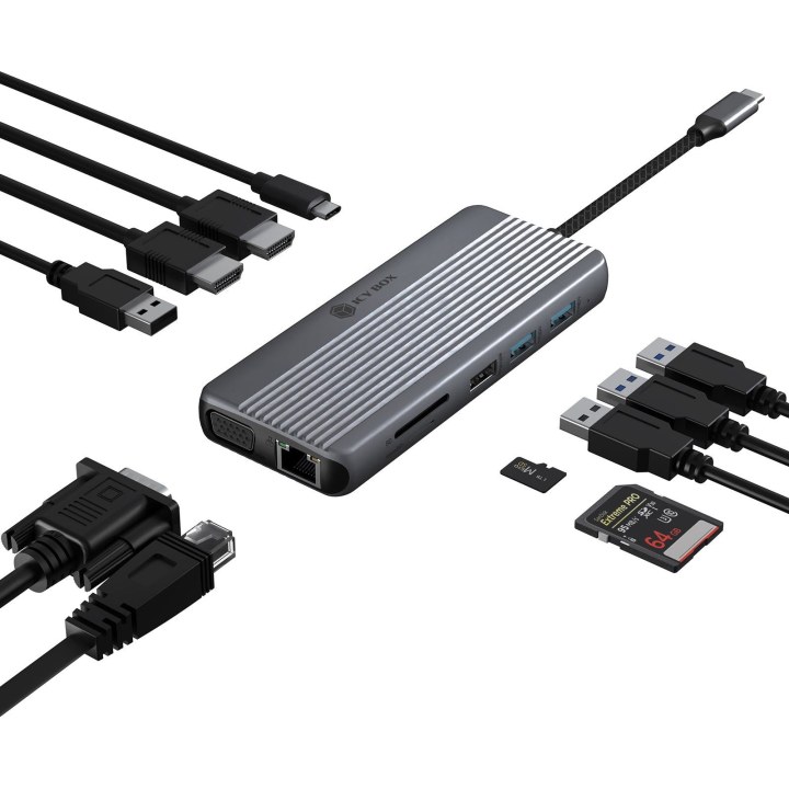 D ICY BOX IB-DK4062-CPD Multi Dockingstation