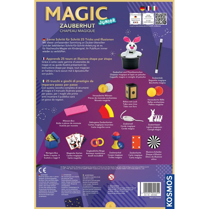 Cappello da mago Kosmos Magic