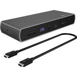 D Dockingstation Thunderbolt 4 Typ-C 4xUSB-A/3xUSB-C/HDMI ICY BOX Schwarz