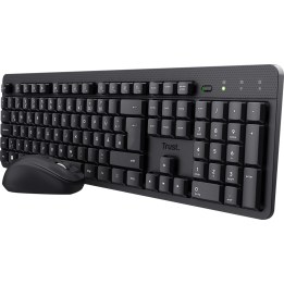 Trust TKM-360 - Set tastiera e mouse - DE nero (“b2b brown box”)