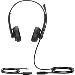 YEALINK YHS34 Dual Headset Wired Head-band Calls/Music Black