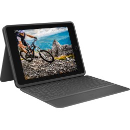 Logitech Rugged Folio coque clavier pour iPad 7e/8e/9e gen. gris