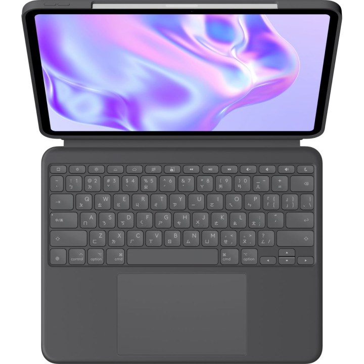 Logitech Combo Touch Keyboard Case para iPad Pro 13" M4 cinza