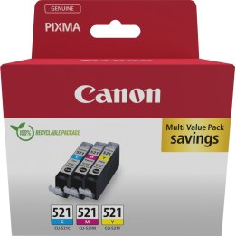 Canon CLI-521 C/M/Y Original Druckerpatrone Multipack 2934B015