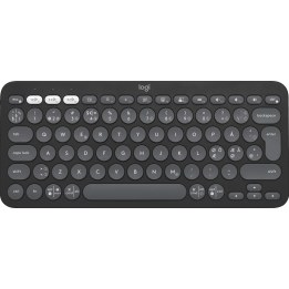 Logitech Pebble Keys 2 K380s Bluetooth keyboard tonal graphite