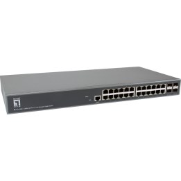 Switch 24xGE/4x10GSFP+ TURING 19" gestito L3