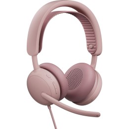 Casque Logitech Zone Wired 2, ROSE