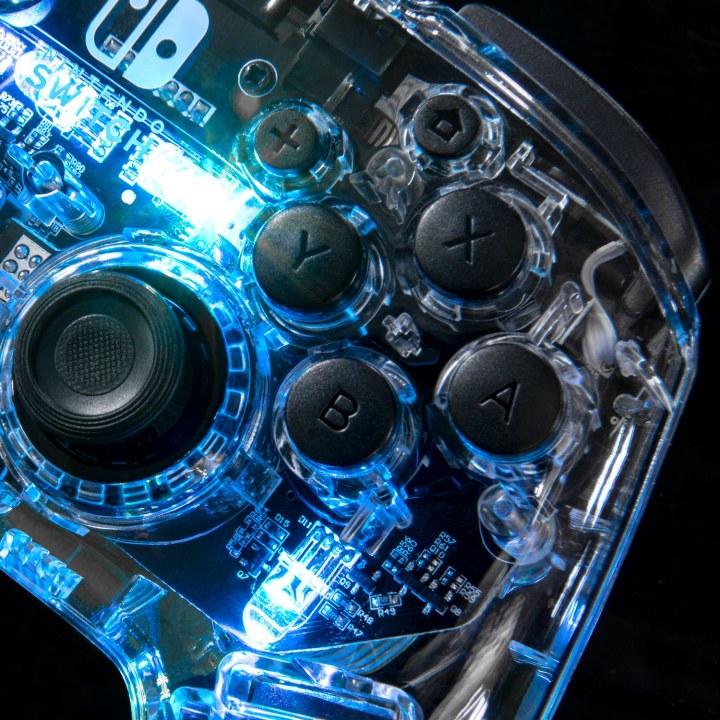 Controller wireless PDP per Nintendo Switch, trasparente