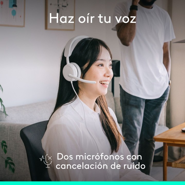 Logitech Zone Wired 2 Headset, White