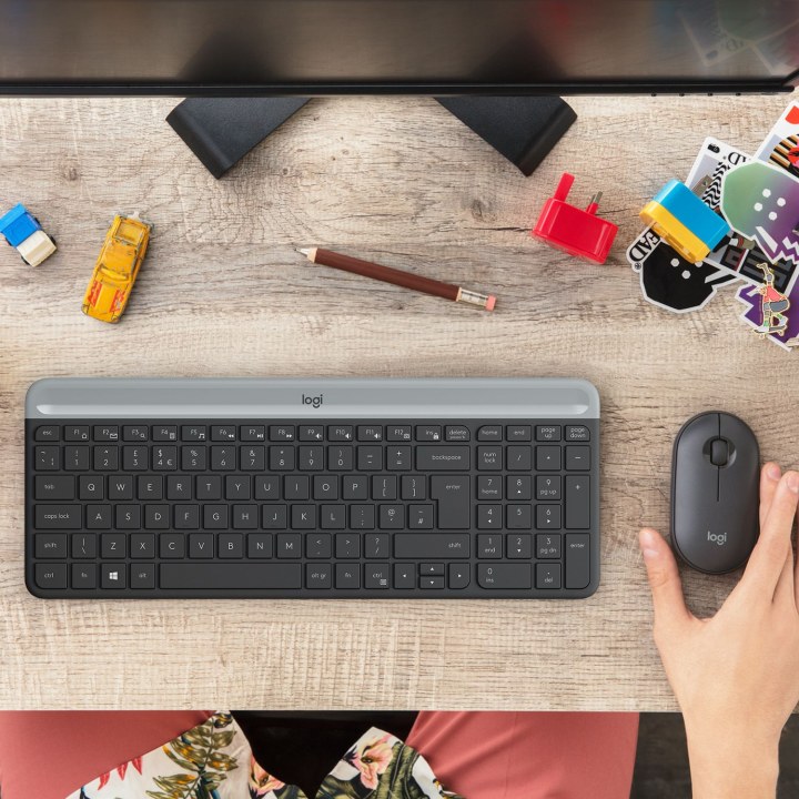 COMBO TASTIERA E MOUSE SLIM WRLS