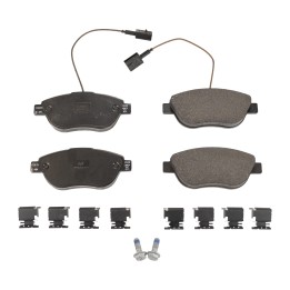 Front brake pads without accessories 77366530