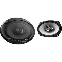 Kenwood KFC-S6966 altavoces coaxiales ovalados 6x9" de 3 vías negros
