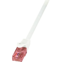 Cat.6 U/UTP BC white patch cable, 20 m, PrimeLine