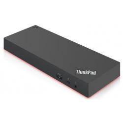 Lenovo 40AN0135EU base para portátil y replicador de puertos Alámbrico Thunderbolt 3 Negro, Rojo - Imagen 1