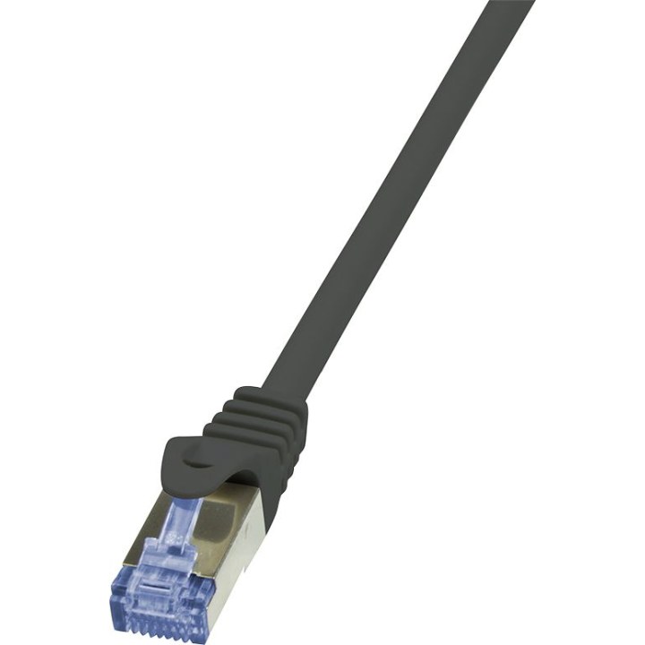 Logilink Patch Cable Cat.6A S/FTP black 30m, PrimeLine