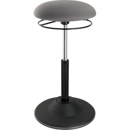 Logilink EO0022 height-adjustable wobble stool grey black