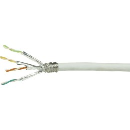 Logilink S/FTP Cat.7 network cable, white, 50m