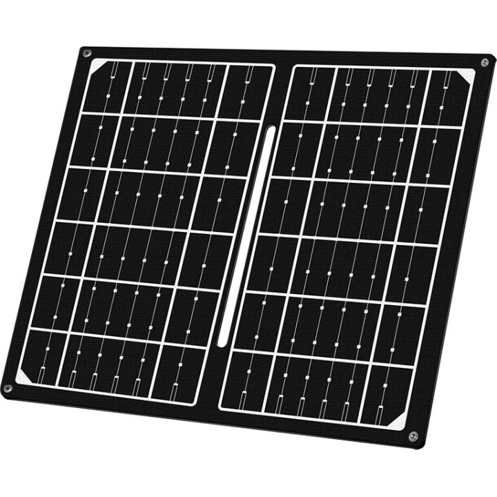 Logilink 7 W faltbares Solarpanel IP65 USB-A schwarz