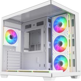 FSP M341-WA Gehäuse Midi Tower mITX, mATX, ATX Weiß ARGB