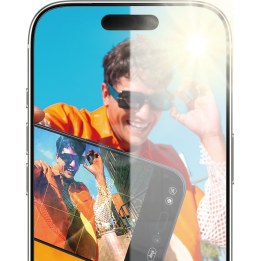 PANZERGLASS Anti-Reflective Armor Bildschirmschutz iPhone 17 Pro mit EasyAligner