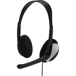 Cuffie Hama HS-P100 nero, argento