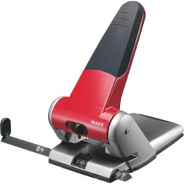 Perforadora de archivador LEITZ 5180, color rojo