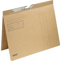 LEITZ DIN A4 pendulum stapler, commercial stapling, natural brown