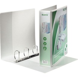 A4 4-ring presentation ring binders, 7.7 cm, white
