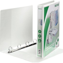 A4 4-ring presentation ring binders, 4.4 cm, white