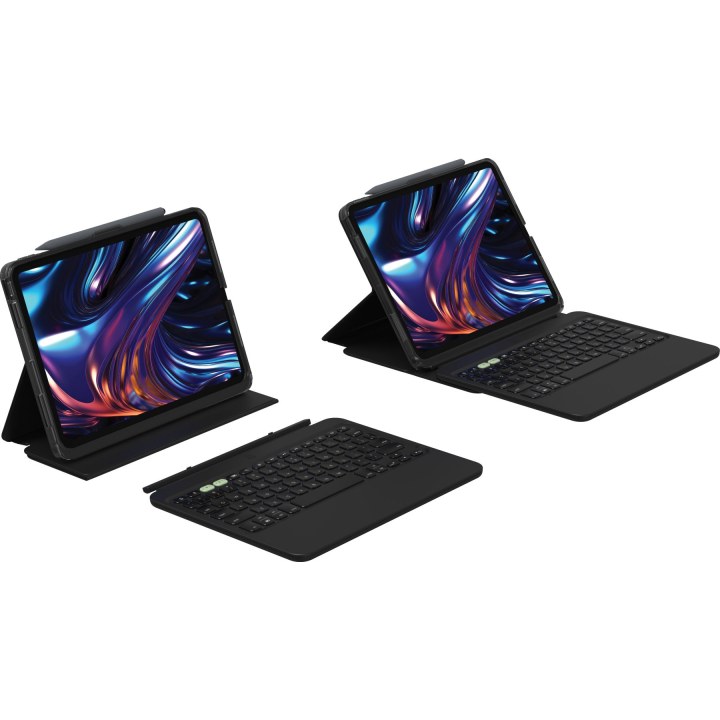 Teclado Bluetooth ZAGG Pro Keys 2 para iPad Pro de 11 polegadas (M4), preto