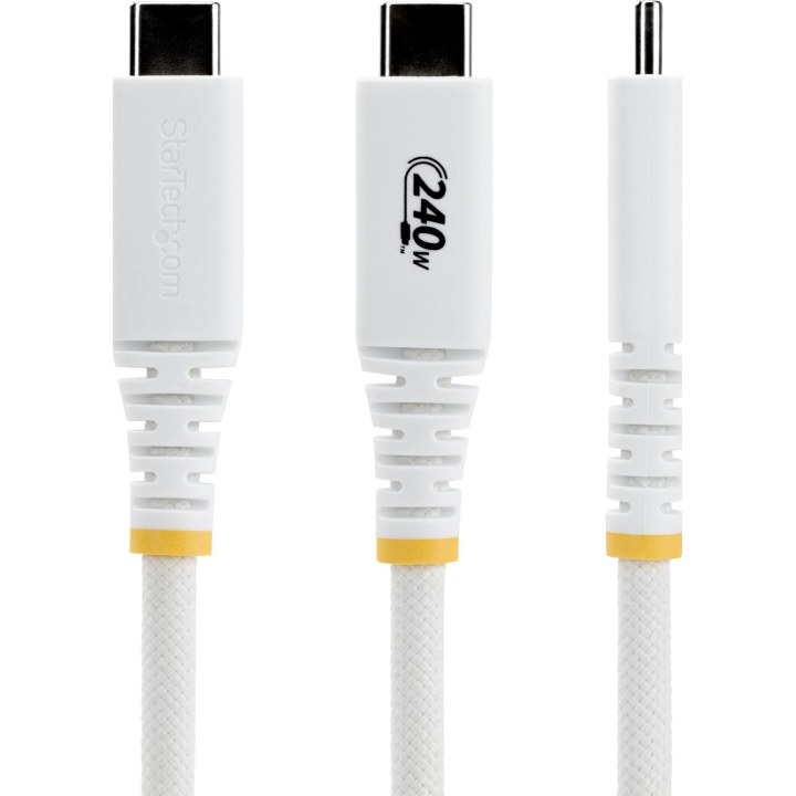 STARTECH.com USB2EPR6F USB-C charging cable 240 W PD EPR black