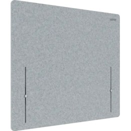 Separador de mesa regulable en altura, 80 x 70 cm, gris