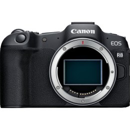 Fotocamera digitale EOS R8 da 24,2 megapixel, nera