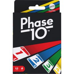 Mattel Games Phase 10, Kartenspiel, Gesellschaftsspiel, Familienspiel, Kinderspiel