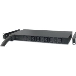 APC Basic Rack PDU para rack, CA 400 V, 22 kW, entrada trifásica, conectores de salida IEC 60309, 6 conectores IEC 60320 C19, ca