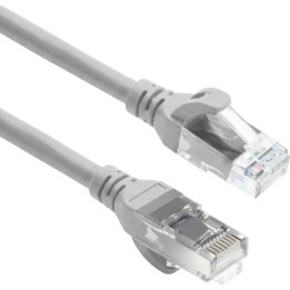 Cavo patch Grey da 7 metri in TPE, U/UTP CAT6A, ultraflessibile, antiaggrovigliamento, con connettori RJ45