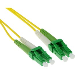 5 meter LSZH Singlemode 9/125 OS2 fiber patch cable duplex with LC/APC8 connectors