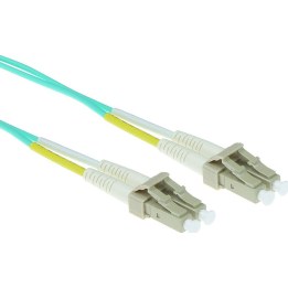 7 meter LSZH Multimode 50/125 OM3 fiber patch cable duplex with LC connectors